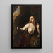 La Madeleine penitente - Dirck Bleker — cuadro enmarcado en la pared