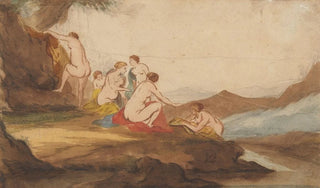 Dirck van der Lisse - Badende vrouwen in een landschap.webp