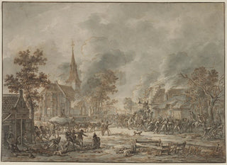 Soldats pillards - Dirk Langendijk — artwork view
