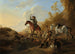 Cazadores en reposo - Dirk Stoop — vista de la obra