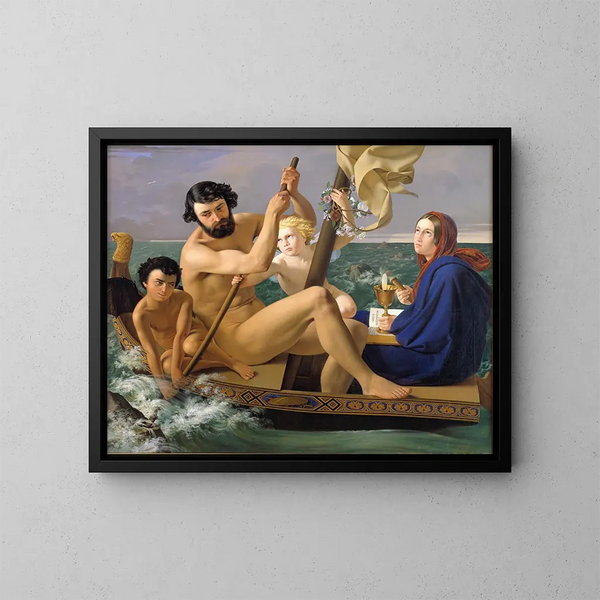 L'âge adulte de la série Les Quatre Âges de l'homme - Ditlev Blunck — cuadro enmarcado en la pared