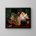 Pesadilla - Ditlev Blunck — cuadro enmarcado en la pared