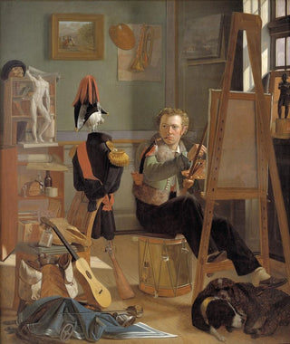 Ditlev Blunck - The BattlePainter Jrgen Sonne in his Studio.webp
