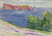 Scenes of Shoreline with Trees and Cliff - Dodge MacKnight — artwork view