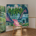 Reproduction of the painting Domaine de Staberhof III - Ernst Ludwig Kirchner