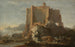 Landscape with Rock and Fortress - Domenico Gargiulo — artwork view