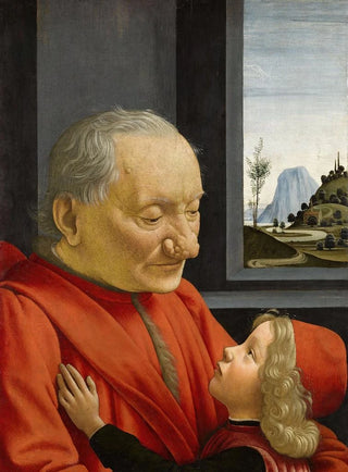 Domenico Ghirlandaio - An Old Man and His Grandson.webp