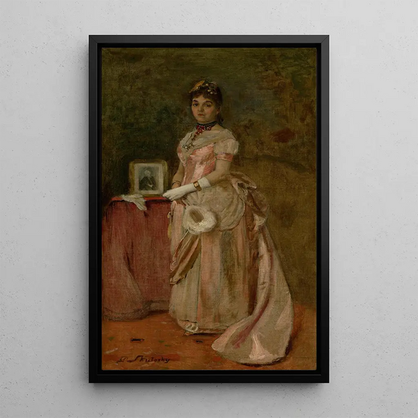 Reproduction of the painting Portrait Painting of Piroka Radvanská - Dominik Skutecký