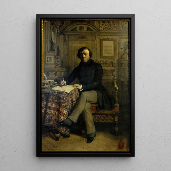 Dominique Louis Papety - Portrait of Antoine Vivenel.webp
