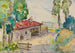 Cour de ferme à Albi - Donald Shaw MacLaughlan — artwork view