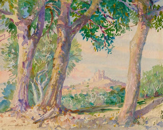 Italy Landscape Painting - Donald Shaw MacLaughlan — artwork view