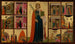 Saint Catherine of Alexandria and twelve scenes from her life - Donato d'Arezzo — artwork view