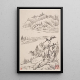 Dong Qichang - Landscapes after old masters Pl1.webp