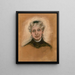 Harriet Elizabeth Beecher Stowe - Dora Wheeler Keith — cuadro enmarcado en la pared