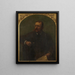Laurence Hutton 1843-1904 - Dora Wheeler Keith — cuadro enmarcado en la pared