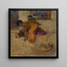 violeta y bronce - Dorothy Richmond — cuadro enmarcado en la pared