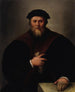 Retrato de un caballero - Dosso Dossi — vista de la obra