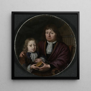Michiel Van Musscher - Double Portrait of Isaac Pontanus and Hendrik van Beek.webp