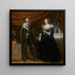 Doble retrato de Frederik Hendrik 1584-1647 y Amalia de Solms-Braunfels 1602-1675 - Gérard van Honthorst — cuadro enmarcado en la pared