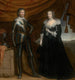 Doble retrato de Frederik Hendrik 1584-1647 y Amalia de Solms-Braunfels 1602-1675 - Gérard van Honthorst — vista de la obra
