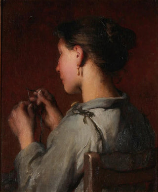 Dsir Franois Laugee - The Young Seamstress.webp