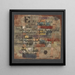 del Cantar de los Cantares Versión II - Paul Klee — cuadro enmarcado en la pared