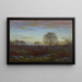 Crepúsculo - Dwight William Tryon — cuadro enmarcado en la pared