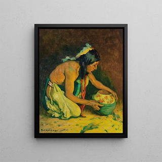 Eanger Irving Couse - The Potter.webp