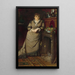 Harriet Hubbard Ayer - Eastman Johnson — cuadro enmarcado en la pared