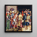 Ecce Homo - Hans Holbein el Joven — cuadro enmarcado en la pared