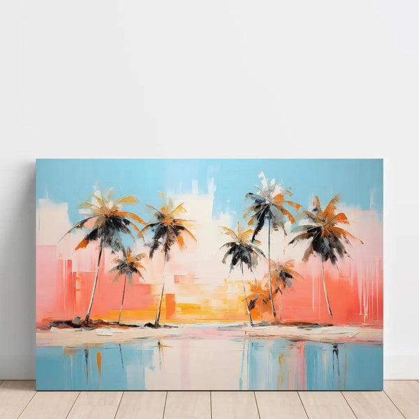 Éclat Tropical | Affiche vintage | Reproduction Tableau Décoration murale affiche copie