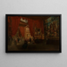 Exposición de las obras de Eugène Delacroix en la galería Martinet boulevard des Italiens en 1864 - Ed Albertini — cuadro enmarcado en la pared