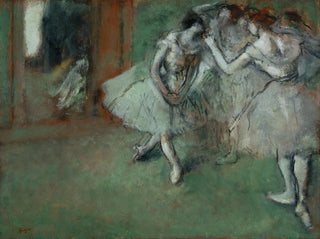a dance group - Edgar Degas — artwork view