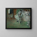 a dance group - Edgar Degas — framed artwork on a wall