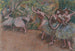 Escena de ballet - Edgar Degas — vista de la obra