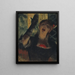 Café Singer - Edgar Degas — cuadro enmarcado en la pared