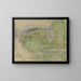 Cap Ferrat - Edgar Degas — cuadro enmarcado en la pared