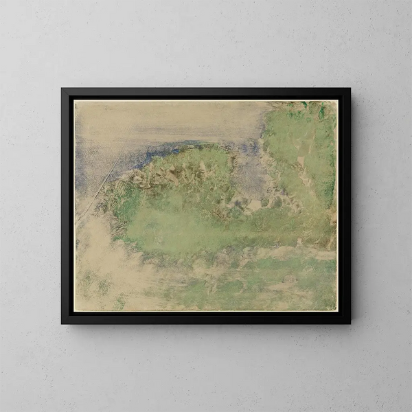 Cap Ferrat - Edgar Degas — cuadro enmarcado en la pared