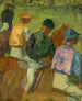 Four Jockeys - Edgar Degas — artwork view