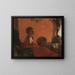 Madame Camus - Edgar Degas — cuadro enmarcado en la pared