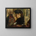 Marie Dihau 1843-1935 - Edgar Degas — cuadro enmarcado en la pared