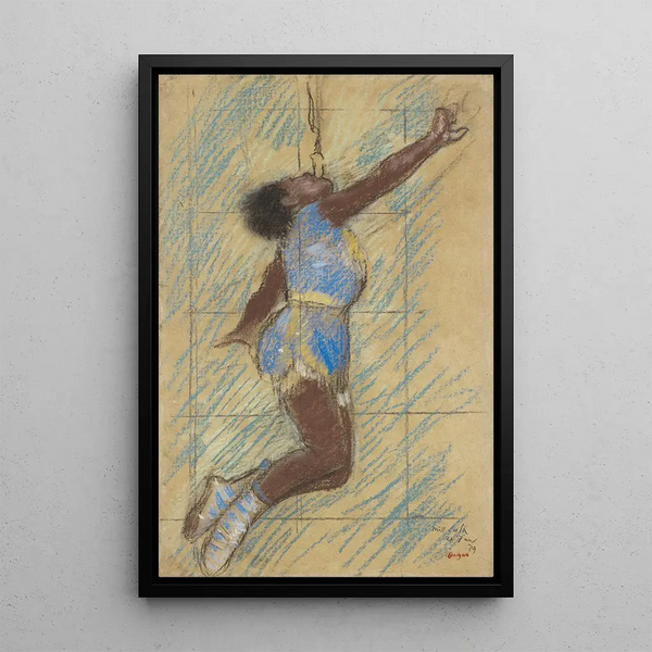 Reproducción del cuadro Miss Lala en el circo Fernando - Edgar Degas