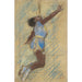 Reproducción del cuadro Miss Lala en el circo Fernando - Edgar Degas