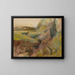 Paisaje - Edgar Degas — cuadro enmarcado en la pared