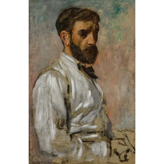 Edgar Degas - Portrait dartiste Lon Bonnat.webp