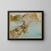 Costa rocosa - Edgar Degas — cuadro enmarcado en la pared