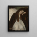 El convaleciente - Edgar Degas — cuadro enmarcado en la pared