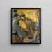 La taza de chocolate caliente - Edgar Degas — cuadro enmarcado en la pared