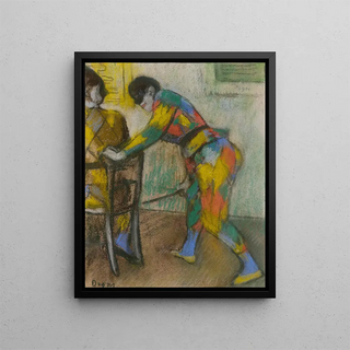 Edgar Degas - Two Harlequins.webp