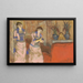 Two Women - Edgar Degas — framed artwork on a wall